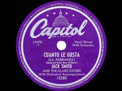 1948 HITS ARCHIVE: Cuanto Le Gusta - Jack Smith & Clark Sisters