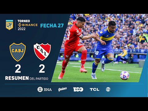 #TorneoBinance | Fecha 27 | resumen de Boca - Independiente
