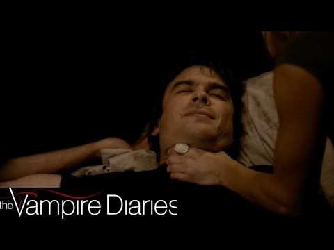 TVD 1x08 - Lexi & Damon Scene / Grams tells Bonnie to wear the Necklace