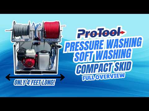 ProTool Pressure Washing and Soft Washing Compact Skid Overview