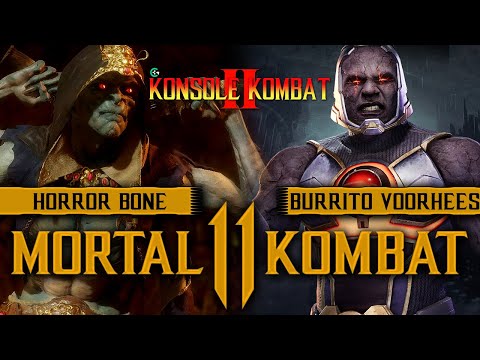 HORRORBONE VS BURRITOVOORHEES - INTENSE TOURNAMENT MATCH! - Konsole Kombat 2: Qualifier 1 - MK11