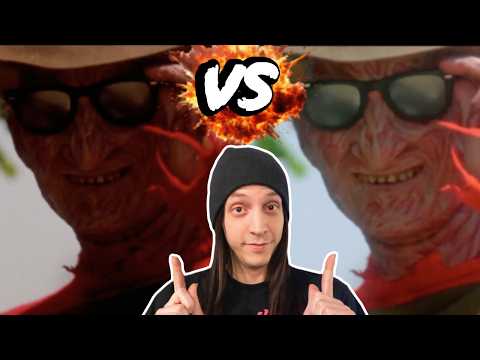 A Nightmare on Elm Street Films 4K VS Blu-ray VS DVD VS VHS