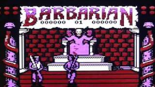 Barbarian on Acorn Electron 8 bit vintage home computer. Gameplay & Commentary