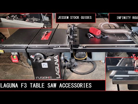 Laguna F3 Table Saw Accessory Add-on’s