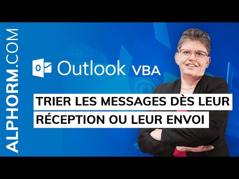 Vidéo présentation de la formation Outlook 2016 VBA