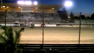 preview picture of video 'Merced Speedway Valley Sportsman Heat 8-16-2014'