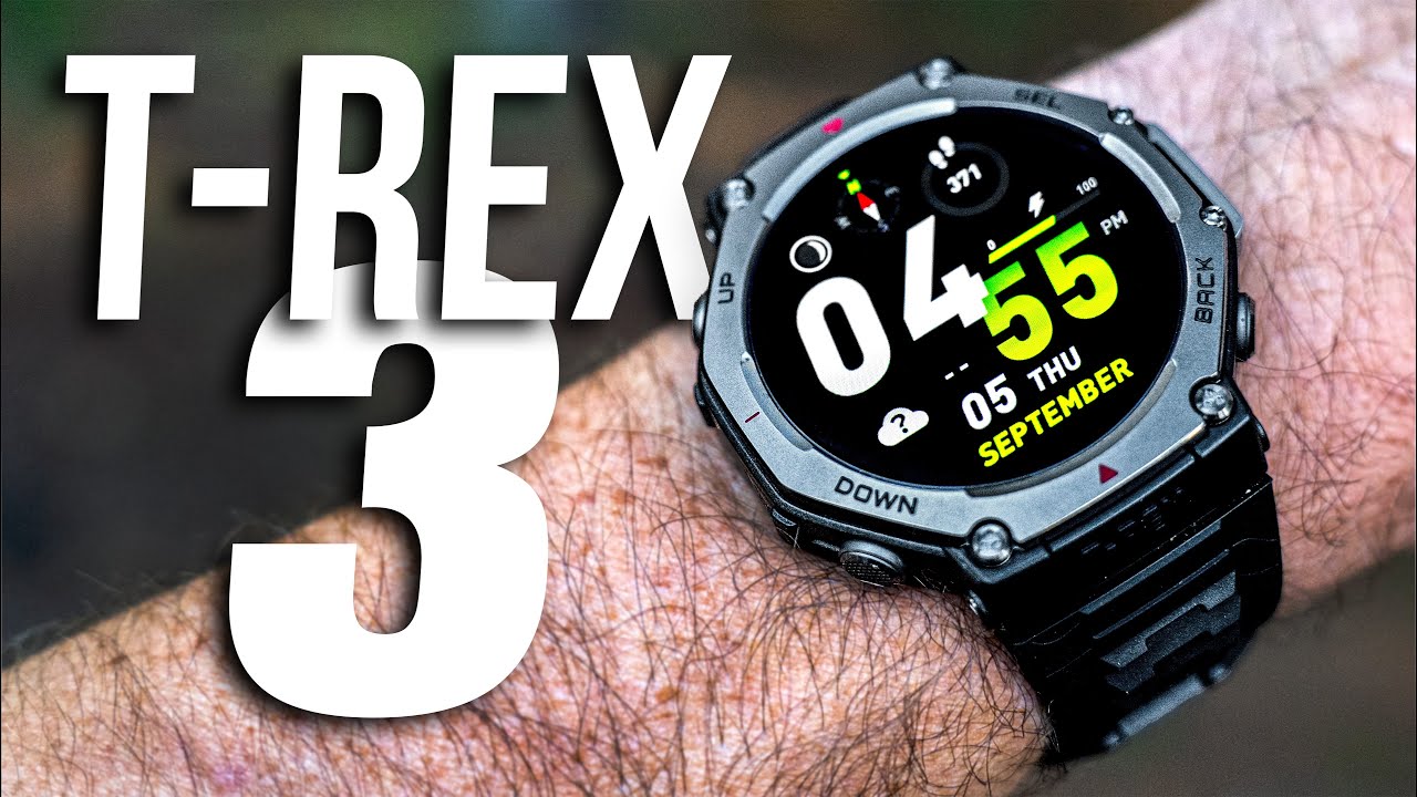 Amazfit T-Rex 3 In-Depth Review - A Garmin Fenix 8 Rival! (For 1/4 the Price?)