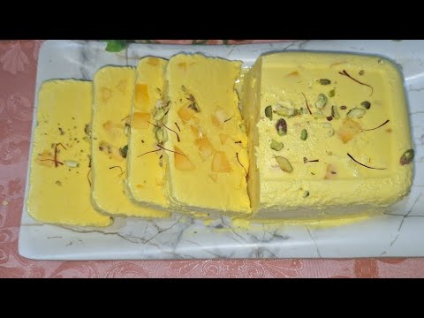 Summer Special Mango Ice cream Jhat phat Tayyar hone vali Recipe |NAFISA KITCHEN 