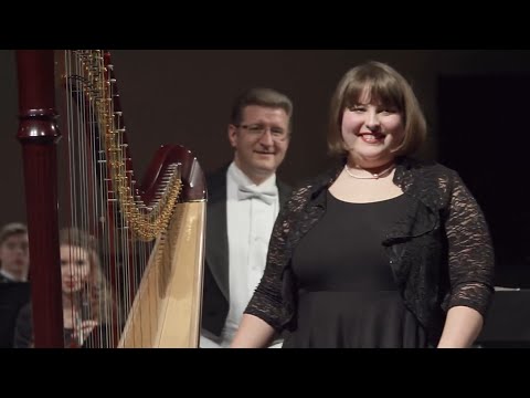 Handel - Harp Concerto in B flat, Morgan Short, Young Artist Concerto Winner, LU SYMPHONY 2015