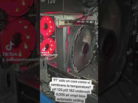 I5 14600kf air cooled deepcool as500 default turbo settings, pl1 125 pl2 182-0.005 volt