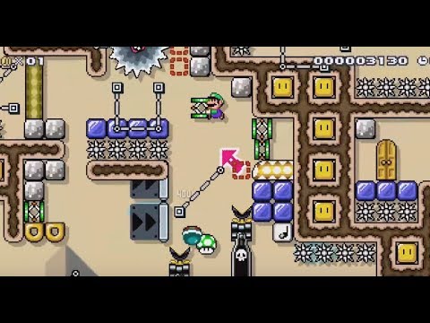 |Super Mario Maker 2| [SJ4] Operation: Desert Storm (by Ferpy)