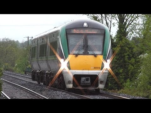 Irish Rail 22000 Class Intercity Train 22310 - Monasterevin, Kildare