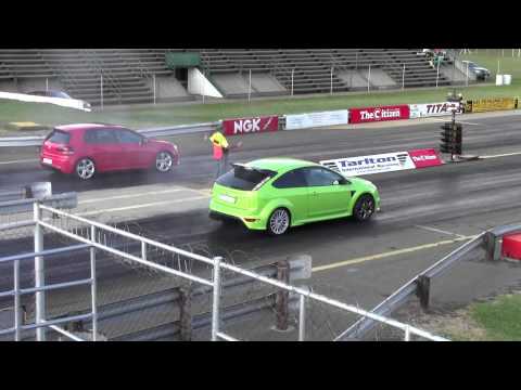 Golf R vs Focus RS run 3