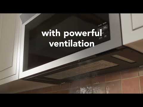 KitchenAid® Over The Range Microwave With Flush Built In Design