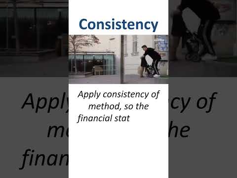 Consistency accounting principle