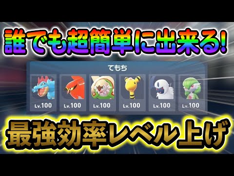ポケモンZA 最効率レベル上げと育成ルート【攻略ガイド】