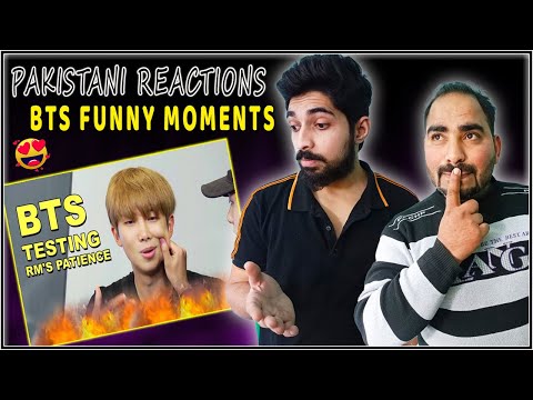 Thumbnail for #9 | BTS Testing RM's Patience | Bts Funny Moments | Pakistani Reaction | Topop Reactions by topop