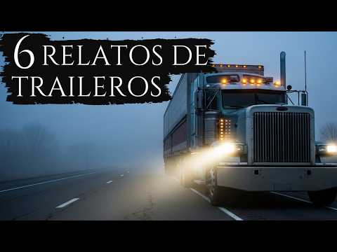 6 HISTORIAS DE TERROR DE TRAILEROS MEXICANOS | 1 HORA DE RELATOS