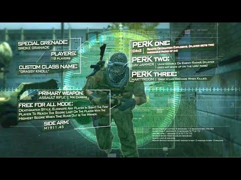 Call of Duty 4: Modern Warfare "Multiplayer Perks" Trailer (2007, Full HD)
