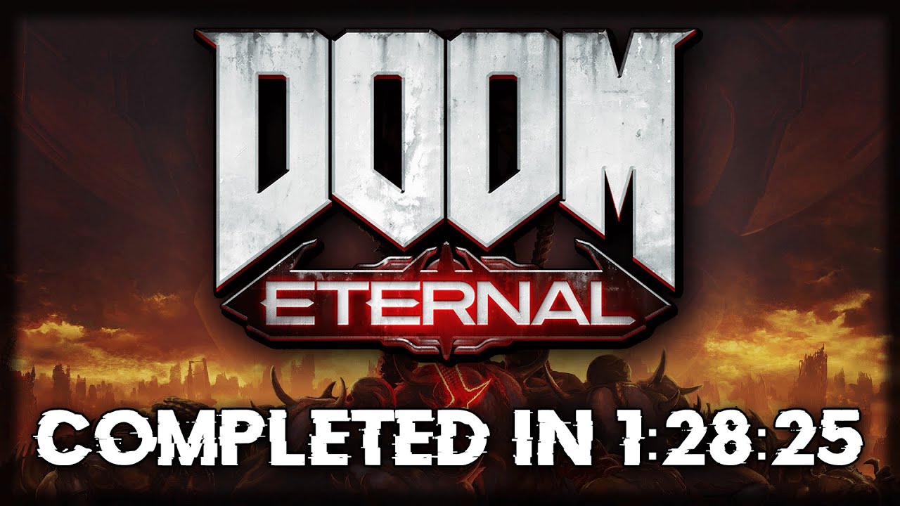 DOOM Eternal Speedrun in 1:28:25 - YouTube