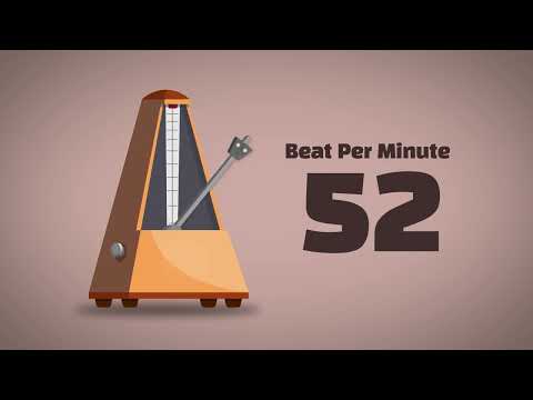 52 BPM Metronome [1Hour]
