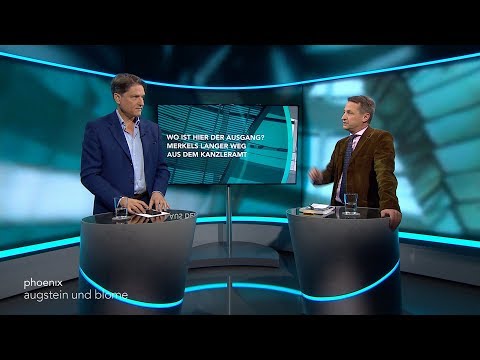 Augstein & Blome: "Merkels langer Weg aus dem Kanzleramt“ vom 31.10.18