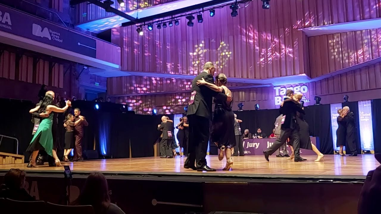 Ronda 17 Tema 1 "La melodía de nuestro adiós" Canaro. Mundial de Tango 2.024 - clasificatorias día 1