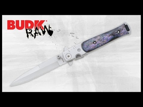 Abalone Gang Buster Folding Knife