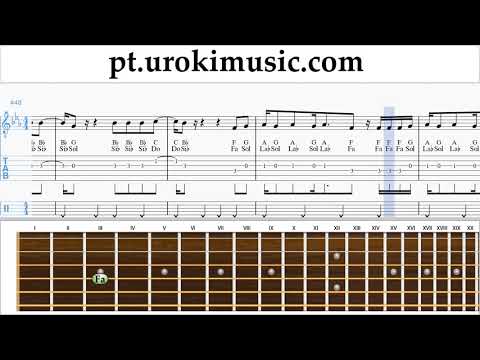 Curso de Guitarra Reik ft. Ozuna, Wisin - Me Niego Tablatura um-a372