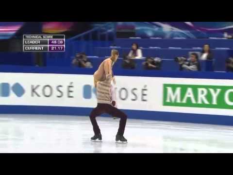 Nelli Zhiganshina  Alexander Gazsi 2014 worlds FD