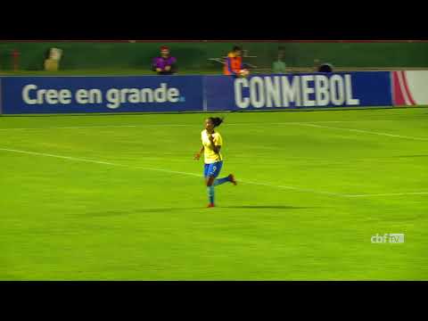 Paraguai 1 x 8 Brasil - Sudamericano Sub-20 Femini...