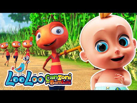Le formiche e Batti Batti  | Canzoni per bambini | LooLoo Canzoni