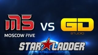 Fight till the end- M5 vs GD and mega creeps @ Starladder Season 3