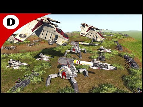 CLONES REPULSE BATTLE DROID INVASION - Star Wars: Rico's Brigade S2:E14