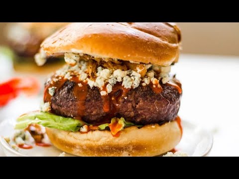 Spicy Blue Cheese Burger Recipe