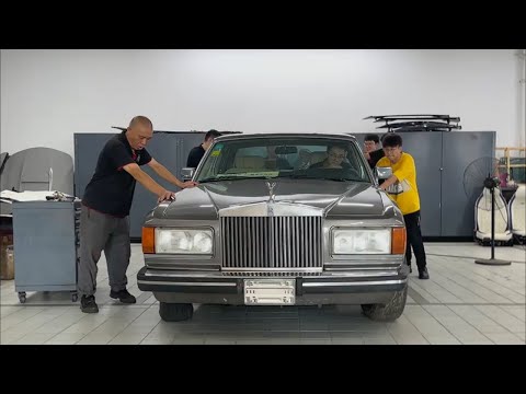 1981 Rolls Royce Silver Spirit Restoration – You Won’t Believe This Legendary Classic Reborn!
