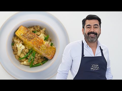Filete de salmón con vinagreta de curry: ¡Una receta saludable con un sabor único y sofisticado!