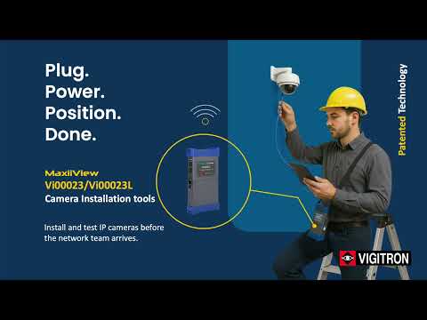  The Must-Have Tool for IP Camera Installers | Vigitron Vi00023 & Vi00023L