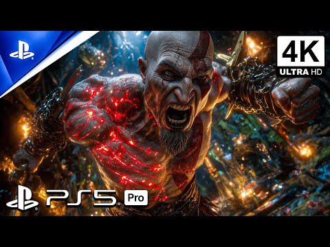 God of War 3 Remastered (PS5 PRO) - Kratos Vs. Hades Boss Fight (4K 60FPS)