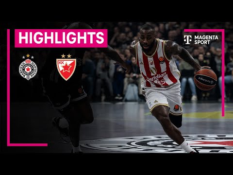 Partizan Mozzart Bet Belgrad - Roter Stern Belgrad | EuroLeague | MAGENTA SPORT