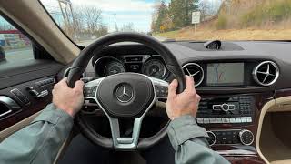 2015 Mercedes-Benz SL400: Driving