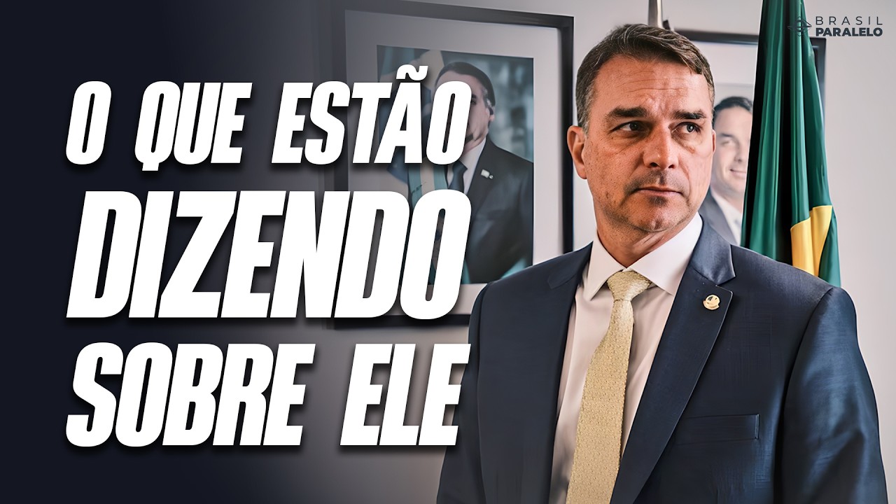 DO SENADO AO PLANALTO: BOLSONARO INDICA FLÁVIO PARA PRESIDÊNCIA EM 2026
