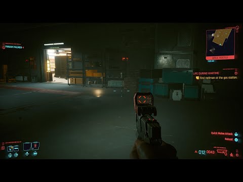 Find Hellman at the gas station - Cyberpunk2077