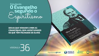 #36 Estudando O Evangelho Segundo o Espiritismo - Deixai que venham a mim as criancinhas