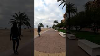 Download lagu Winter Beach Walk 🌊 | Gandia, Spain 🇪🇸 mp3