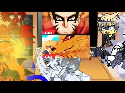 Bijus Reacts rap da kurama , rap Naruto modo bayron 🎧📱