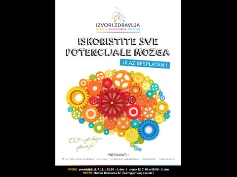 "ISKORISTITE SVE POTENCIJALE MOZGA 2" MR SCI. MED IVANOV DR DRAGAN