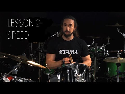 Double Bass Drum Lesson 2 - Building Up The Speed