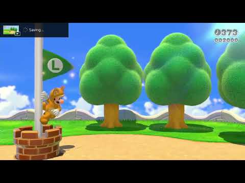Super Mario 3D World (Switch) 4-4 Speedrun - Time: 27 (TWR)