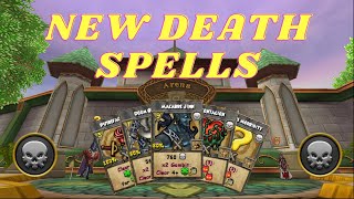 Wizard101 || NEW Death Roshambo Spells!!